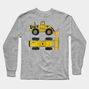 Mighty Loader - 1968 Box Graphic Long Sleeve T-Shirt